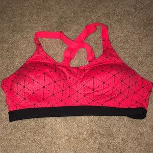 Red VS sports bra